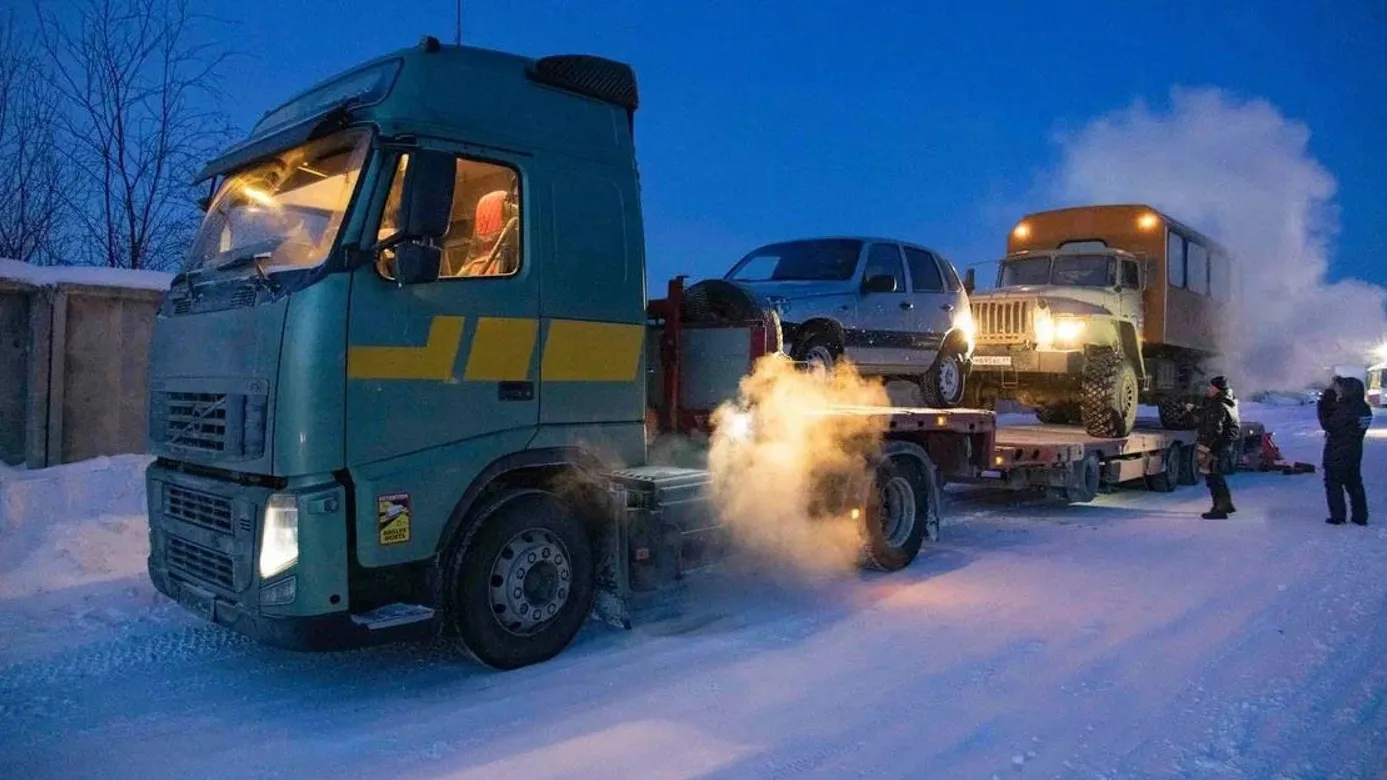 Из Пуровского района в зону СВО отправили три автомобиля | Север-Пресс