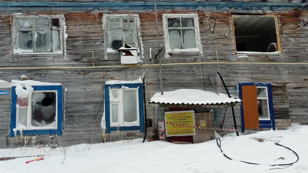 Заброшенный дом в Тазовском. Фото предоставлено прокуратурой ЯНАО