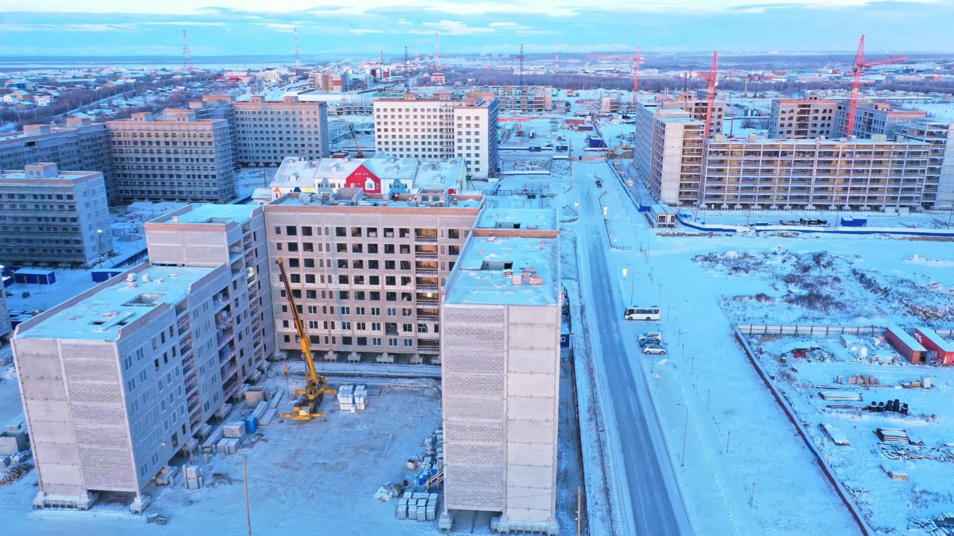 Более 180 тысяч квадратных метров жилья строится в Салехарде | Север-Пресс