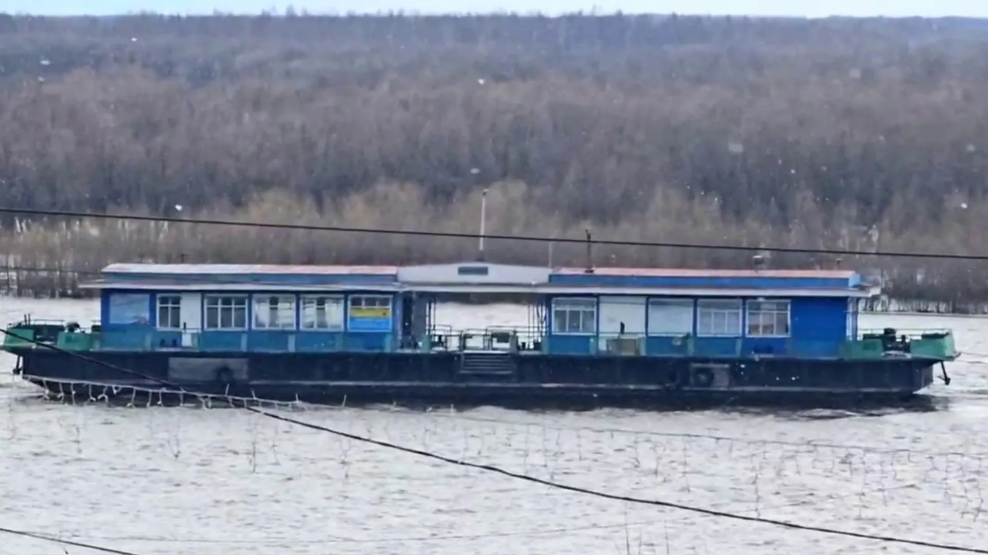 Первый признак скорого лета проплыл в Шурышкарском районе | Север-Пресс