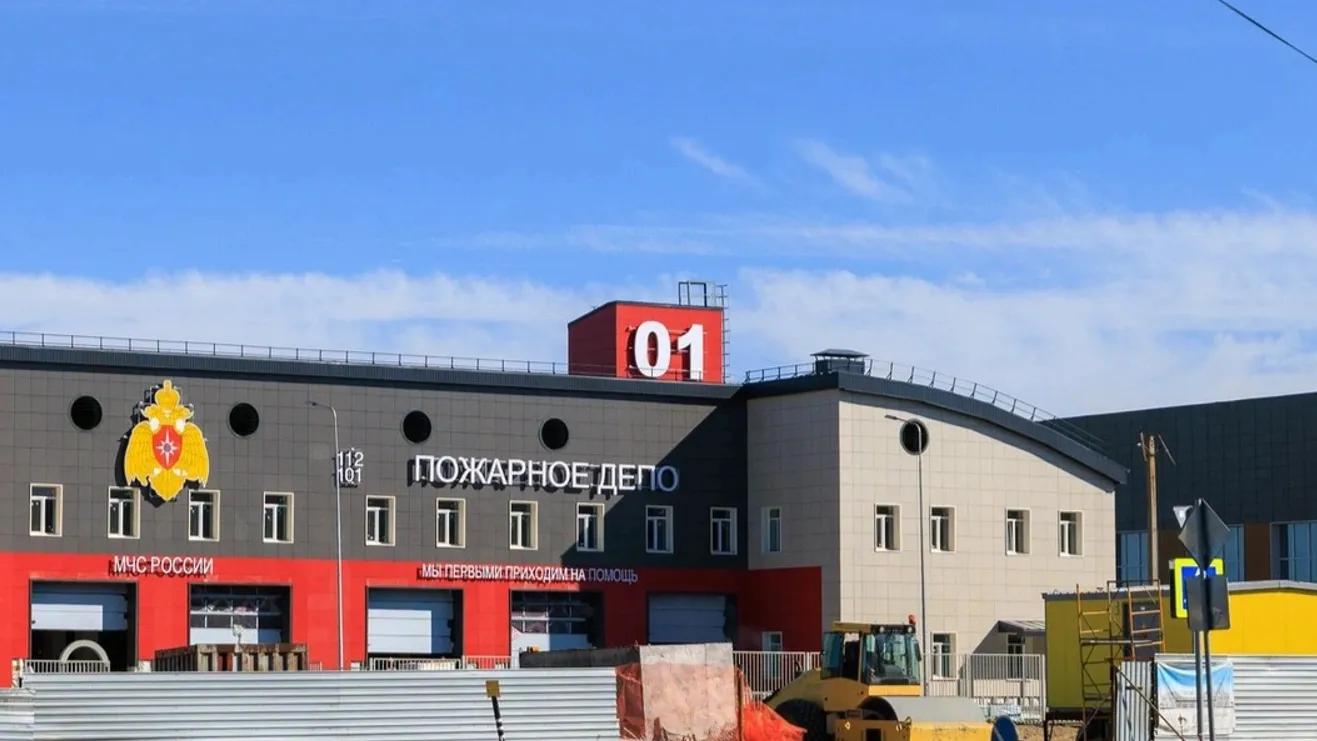 Строительство депо завершилось в феврале. Фото: Юлия Чудинова / «Ямал-Медиа»