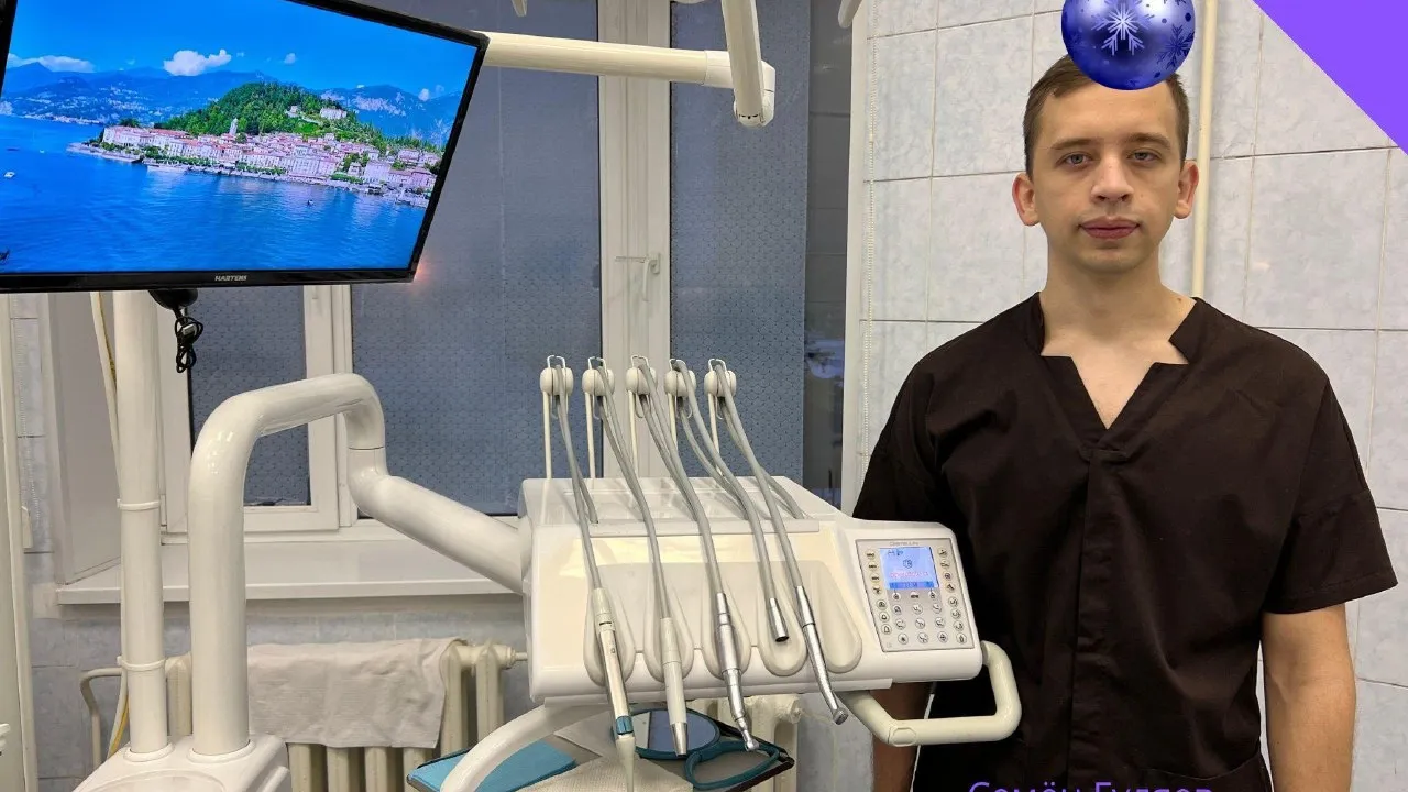 Стоматолог Семен Гуляев. Фото: t.me/cgbNur