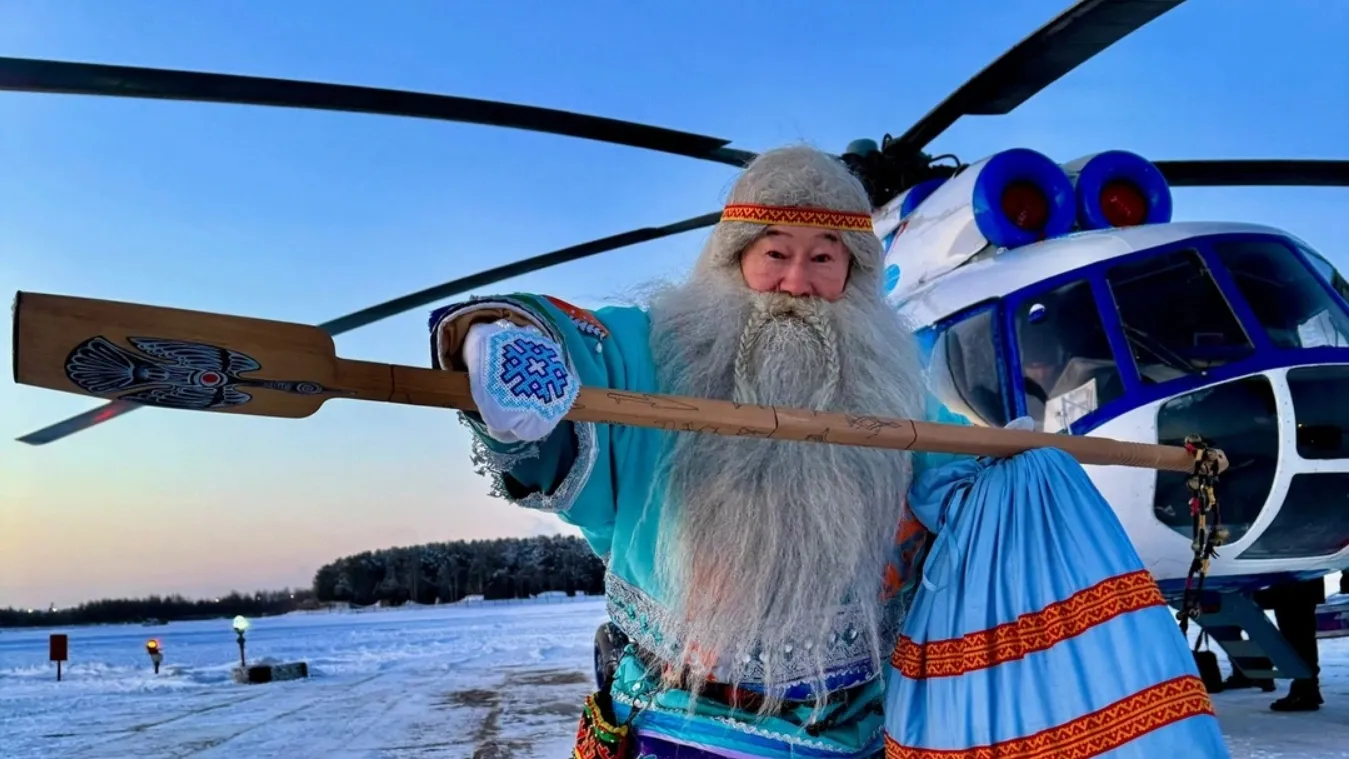 Новогоднее путешествие Ямал Ири по округу продлится до 24 декабря включительно. Фото: vk.com/yamal_iri
