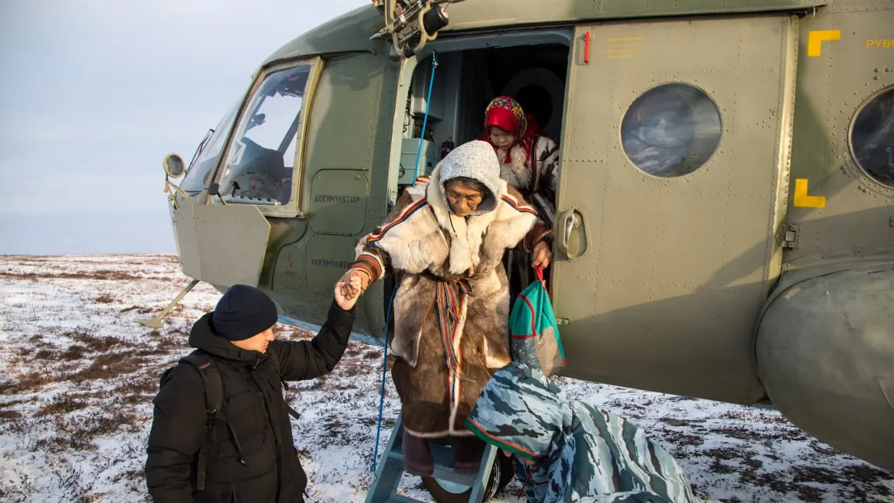 Ямальцы возвращаются домой после запуска ракеты. Фото: t.me/dgzipb