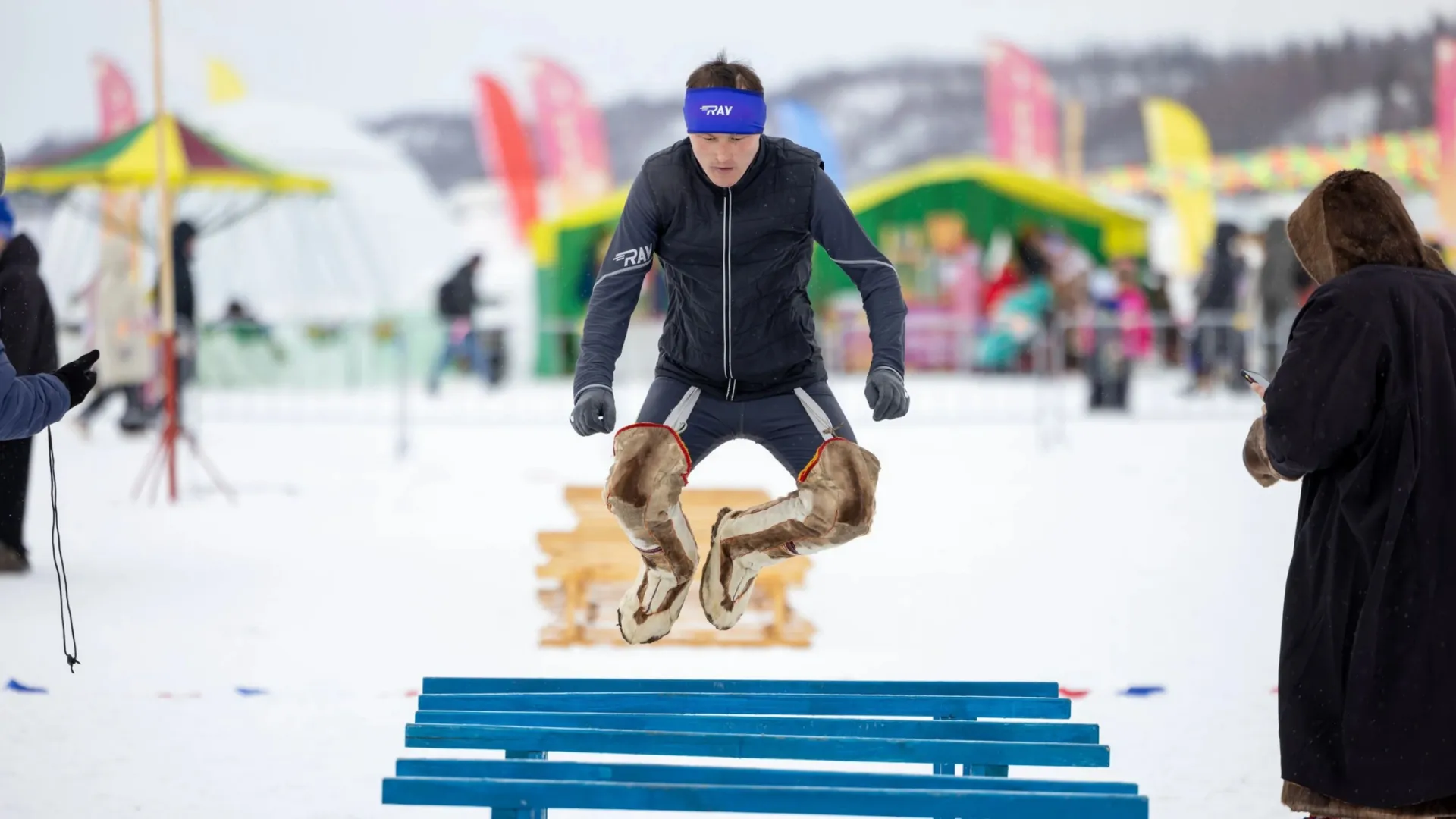 Соревнования «Северный характер» впервые проходят зимой. Фото: Федор Воронов / «Ямал-Медиа»