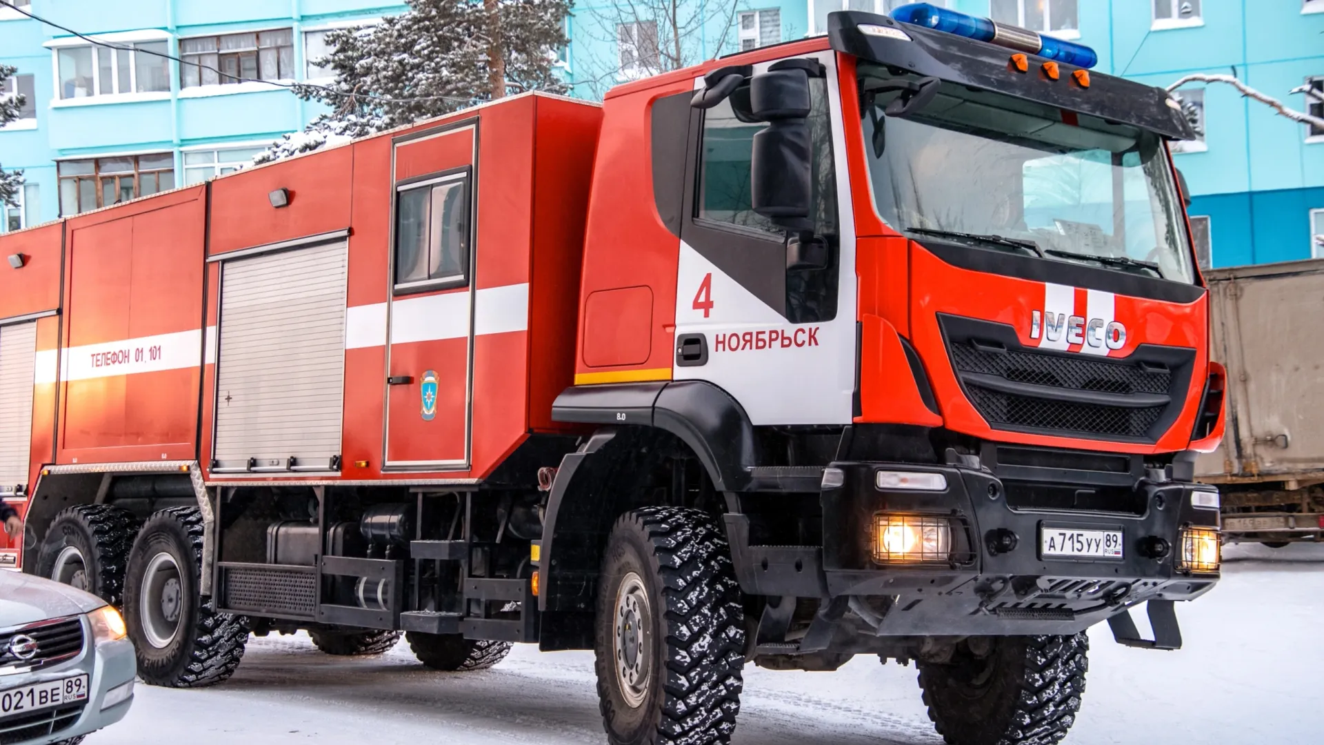 В Ноябрьске произошел пожар в гостинице | Север-Пресс