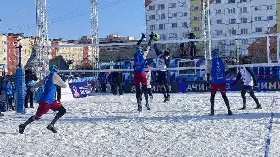 Фото: Кадр из видео со страницы t.me/volleyVFV