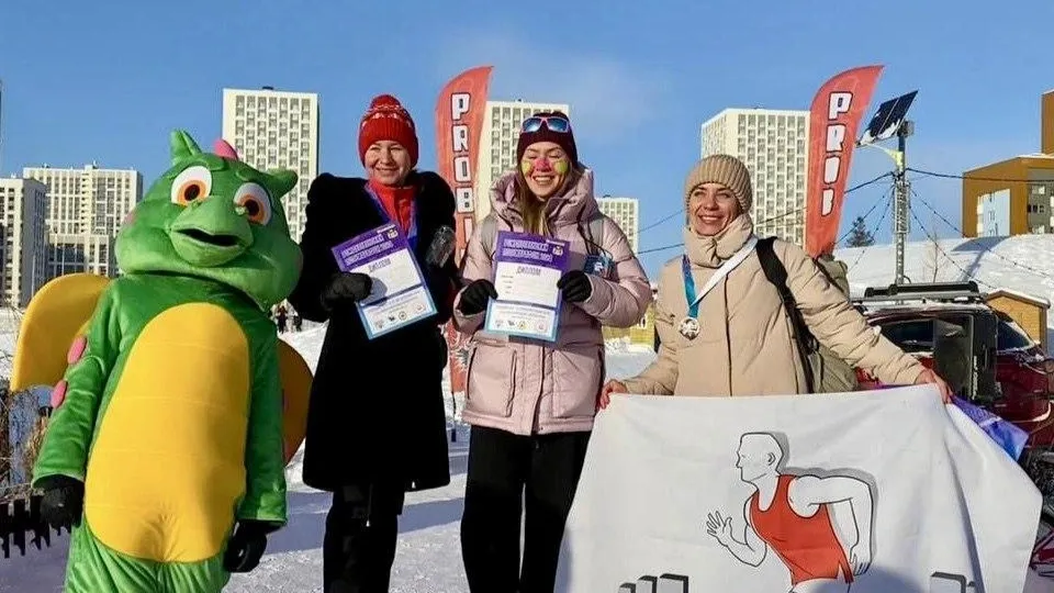 Валентина Походиева преодолела дистанцию 21 975 метров. Фото: t.me/yamal_sport_official