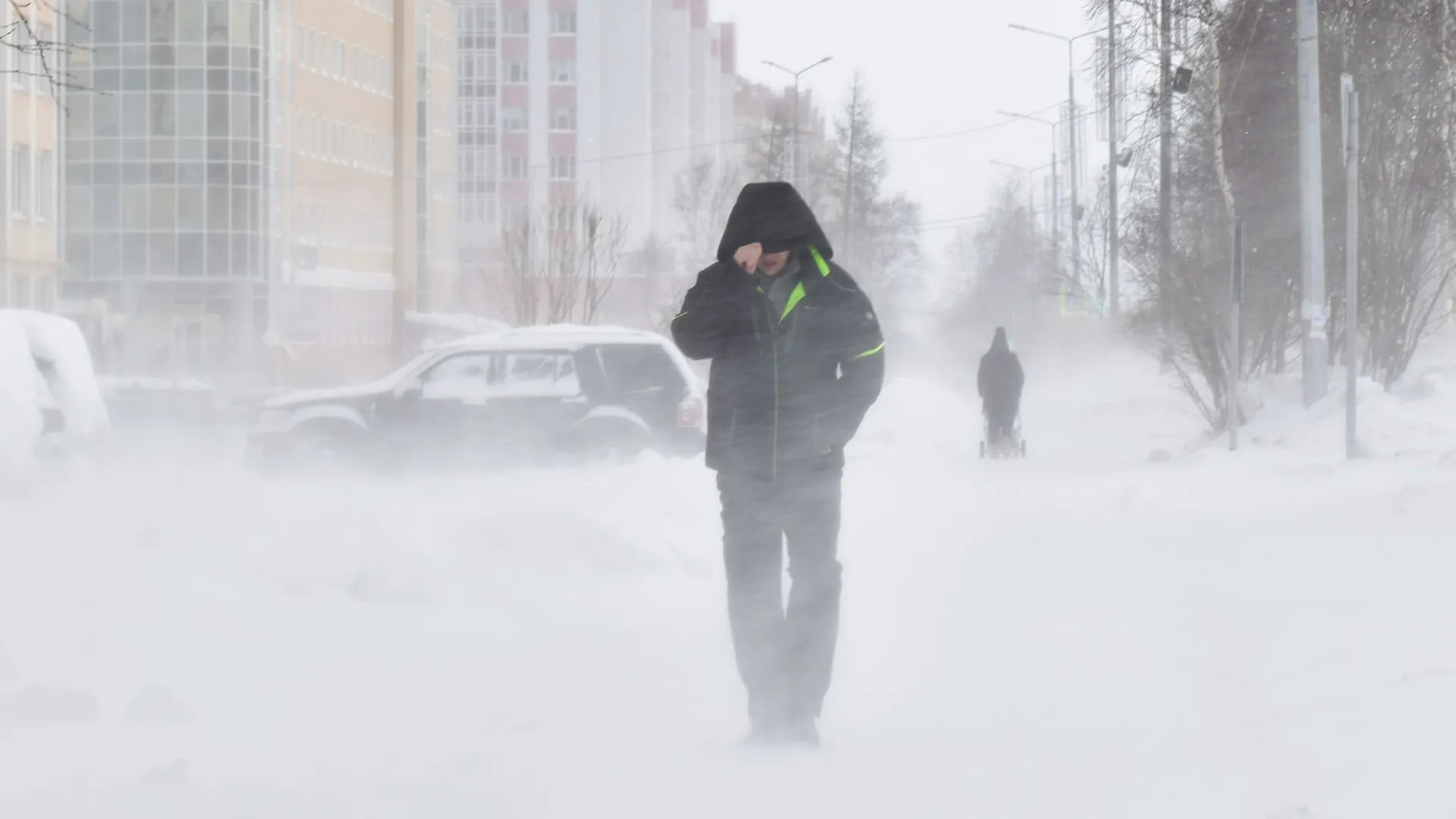 В некоторых районах Ямала к ветру добавится еще и метель. Фото: Андрей Ткачев / «Ямал-Медиа»