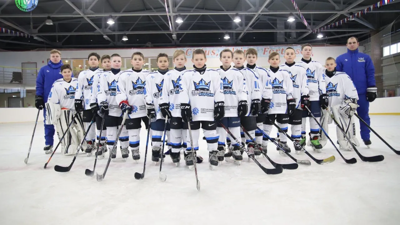 Хоккейная команда «Северная корона» стала лучшим проектом. Фото: t.me/admmuji