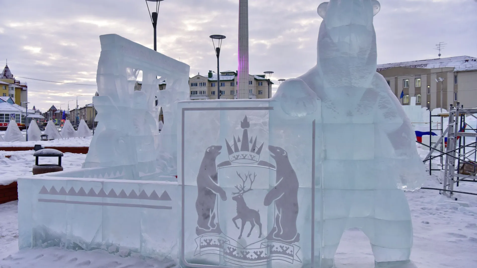 Ямальцы предложат идеи ледовых городков в своих муниципалитетах. Фото: Андрей Ткачев /  «Ямал-Медиа»