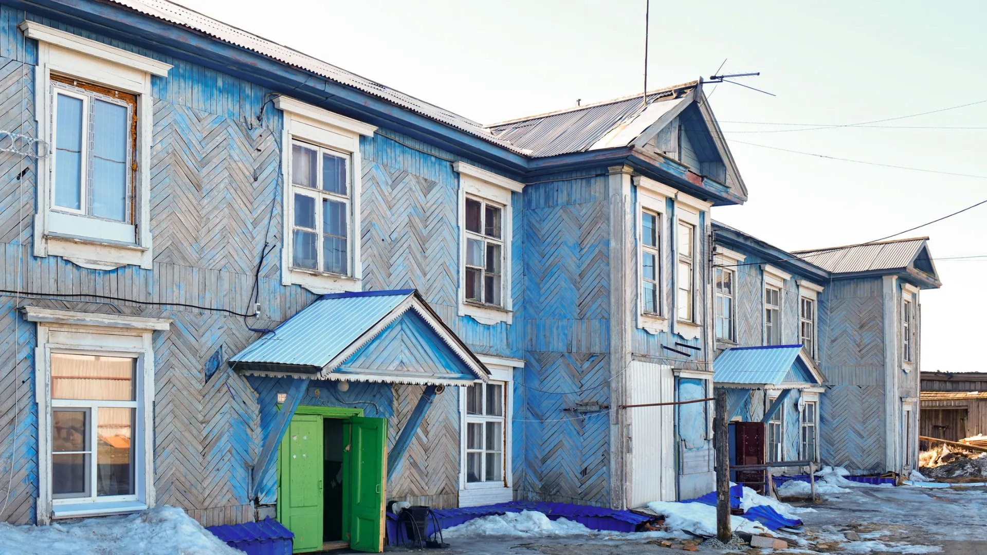 В Муравленко хотят сделать из аварийного дома музей. Фото: Андрей Ткачев / «Ямал-Медиа»