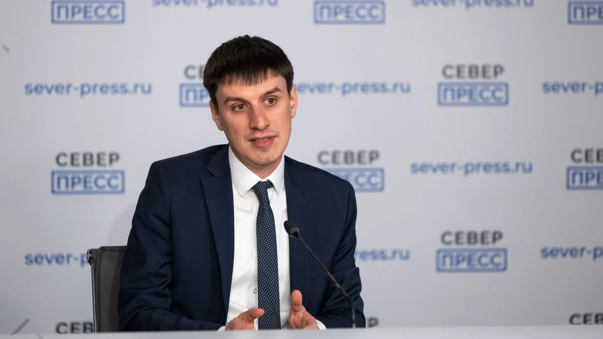 Александр Курзаев считает, что 2023 год стал годом развития для предпринимателей. Фото: Федор Воронов / «Ямал-Медиа»