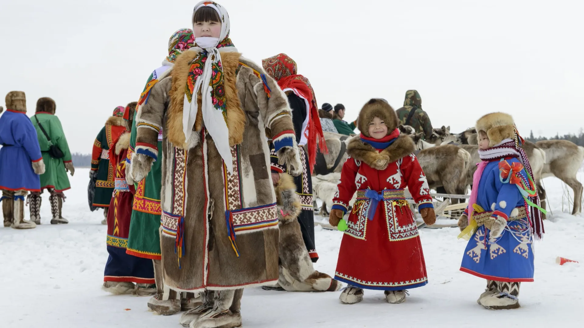 На праздник кочевники надевали лучшие наряды. Фото: Vladimir Kovalchuk / Shutterstock / Fotodom