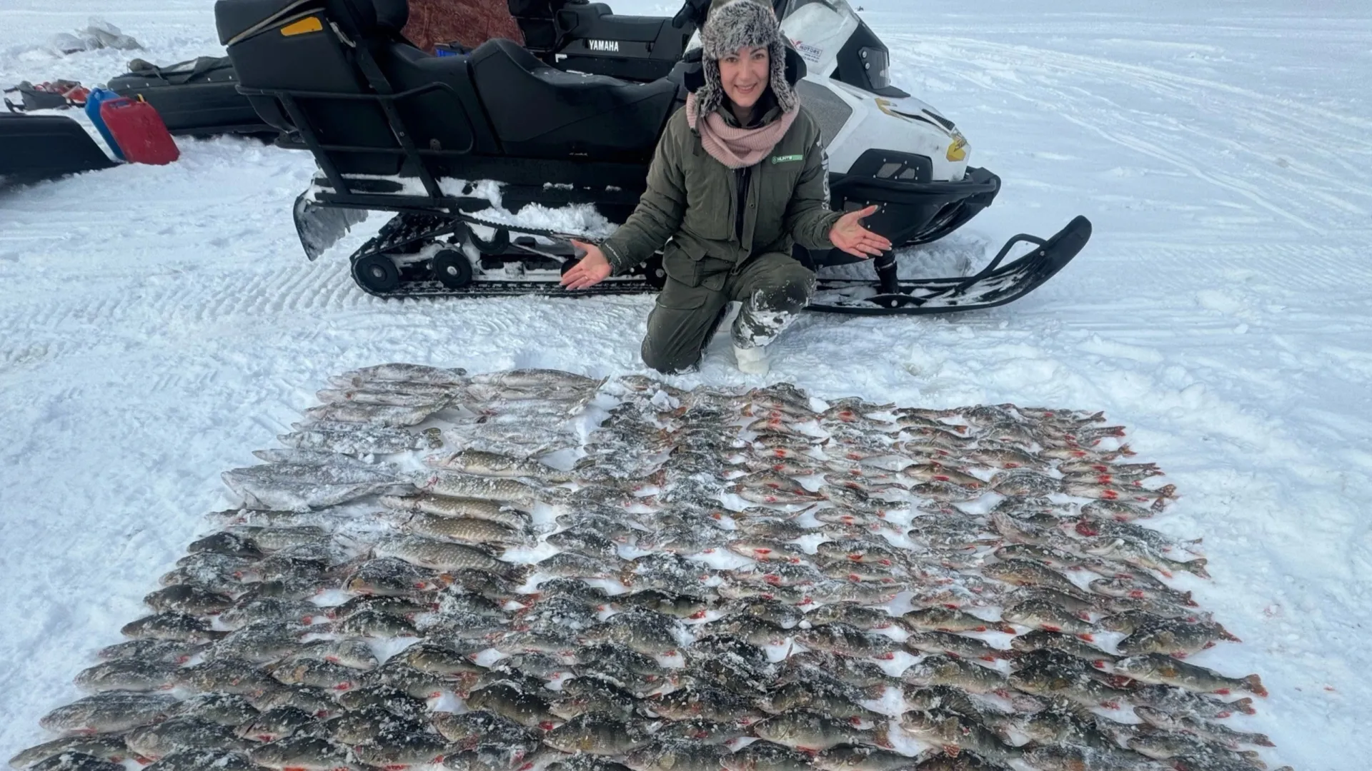 Северянка Анастасия Иванова обожает рыбалку. Фото предоставлено Анастасией Ивановой