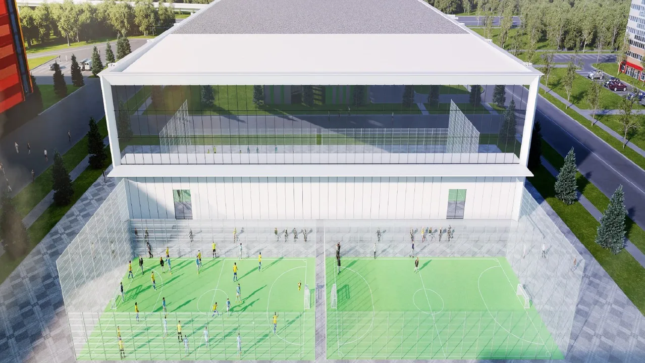 Проект будущей арены. Фото предоставлено пресс-службой губернатора ЯНАО