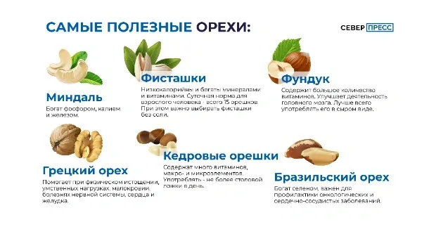 Самые полезные орехи Татьяна Бояринова/ Север-Пресс