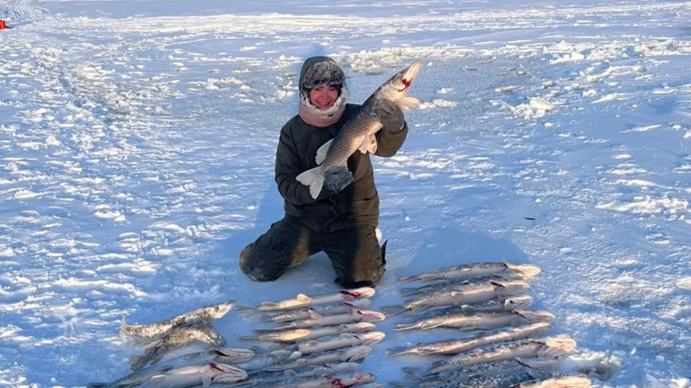 Северянка обожает рыбалку. Фото предоставлено Анастасией Ивановой