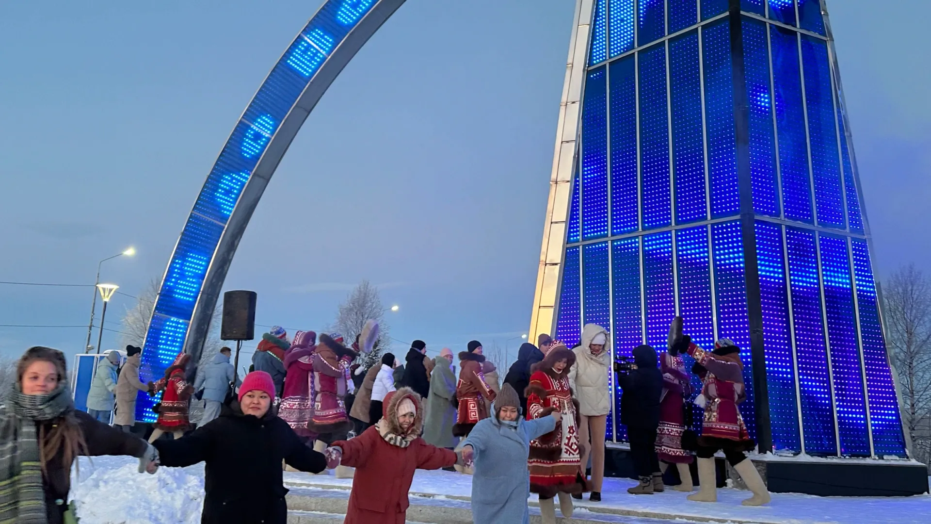 Ямал встречает участников фестиваля «Российский Север». Фото: Вера Дронзикова / «Ямал-Медиа»