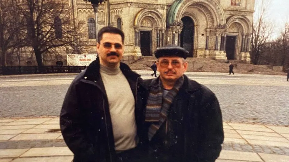Алексей Крузенштерн и Геннадий Зайцев в Санкт-Петербурге в 2002 году. Фото: Анна Соколова / «Ямал-Медиа»