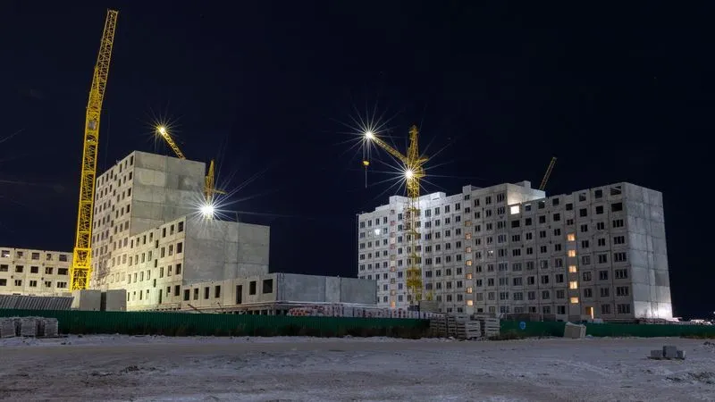 На Ямале — самый быстрый темп сдачи жилья в «тюменской матрешке». Фото: Федор Воронов / «Ямал-Медиа»