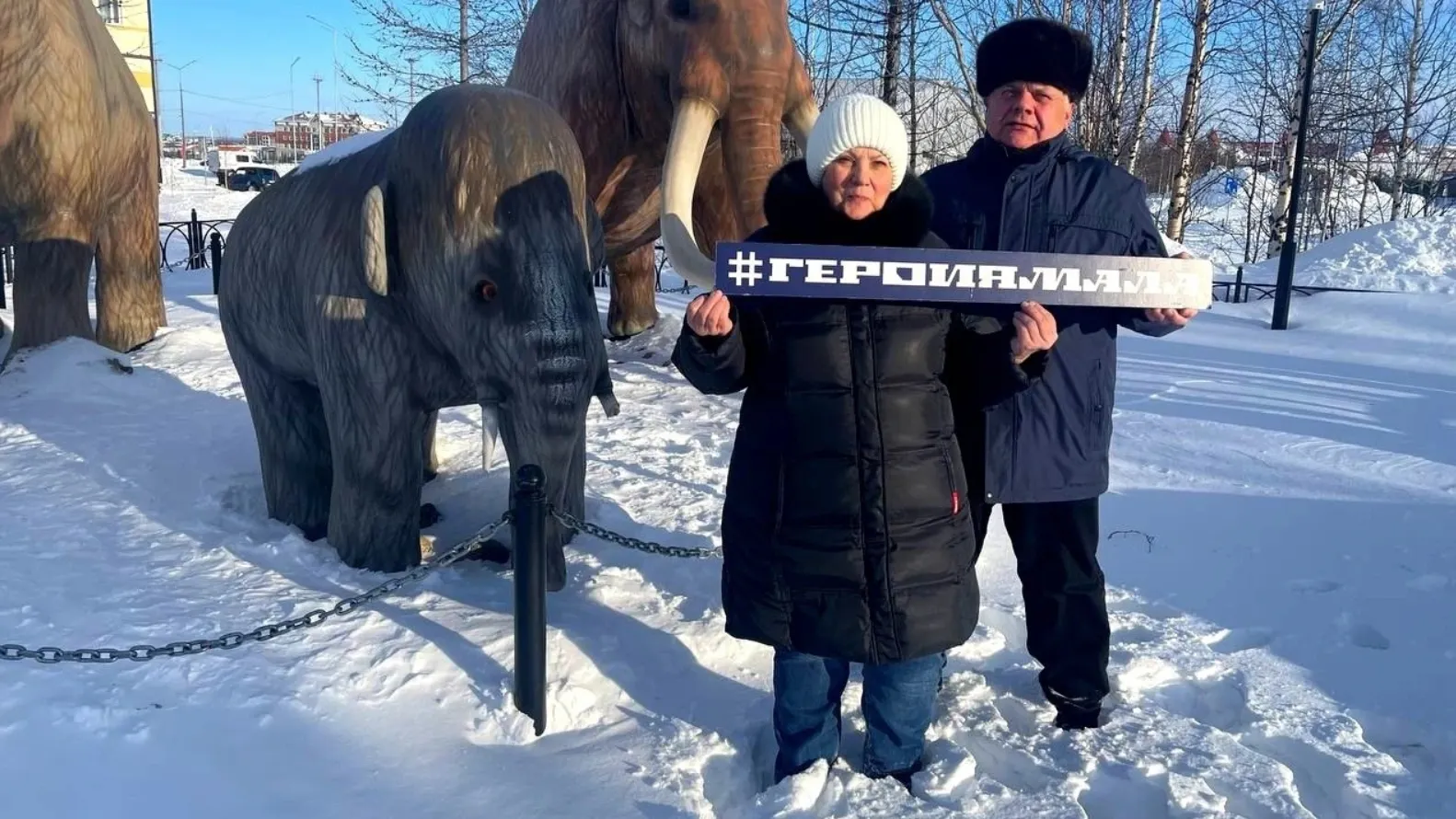 Галина Туринцева не была в Лабытнанги больше десяти лет и отметила кардинальные изменения в городе. Фото: Марина Трескова / vk.com/treskova_ma