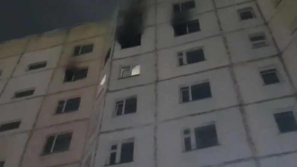 Кадр из видео Главного управления МЧС России по ЯНАО