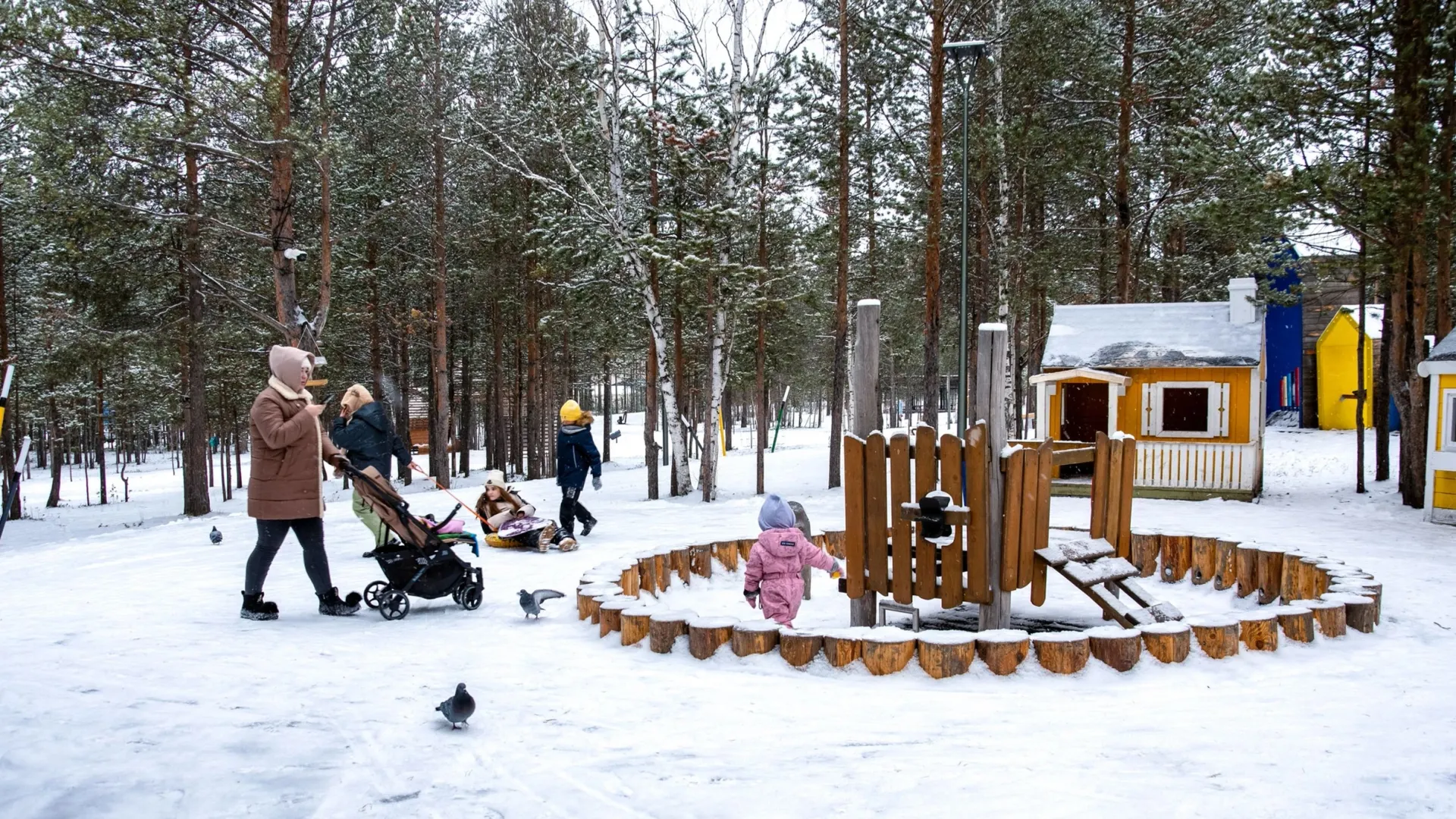 Ноябрьск-парк. Фото: Юрий Здебский / «Ямал-Медиа»