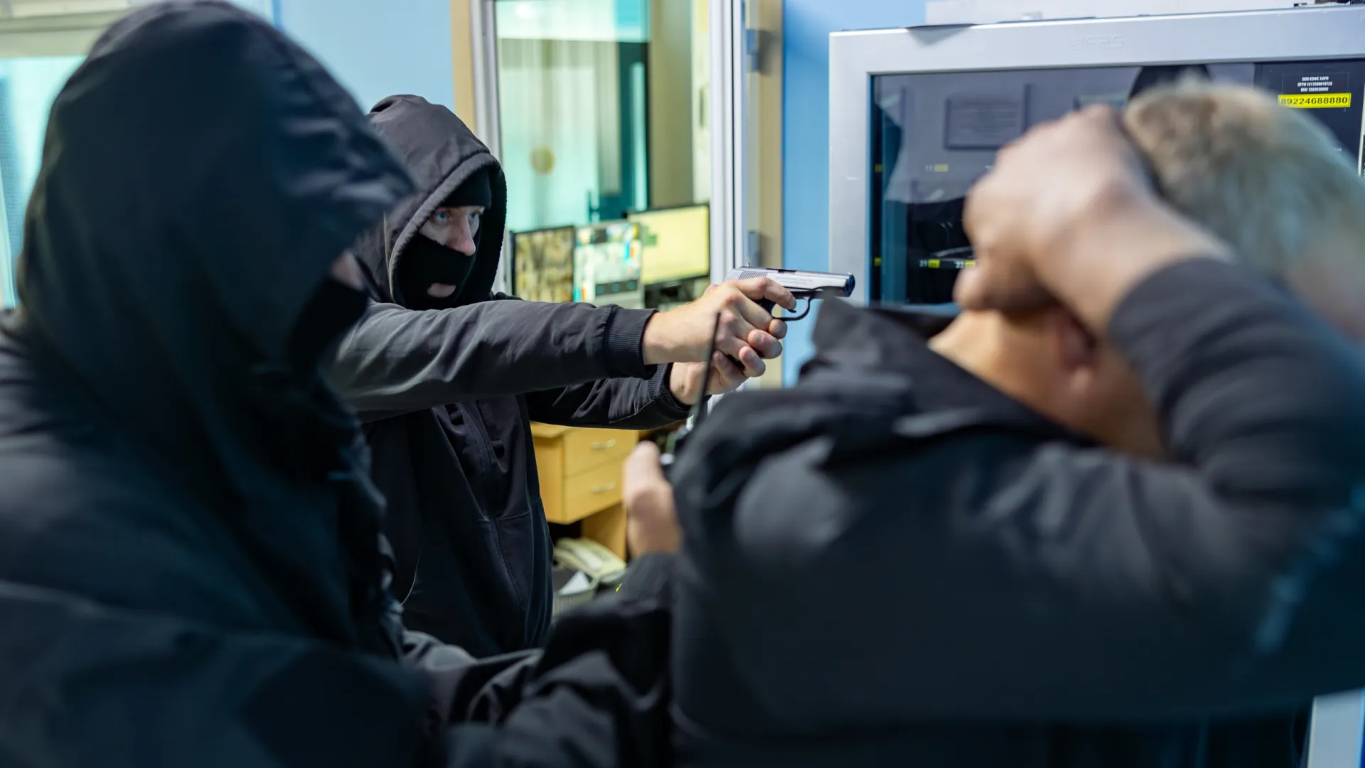 В школе № 6 Салехарда провели Всероссийские учения. Фото: Федор Воронов / «Ямал-Медиа»