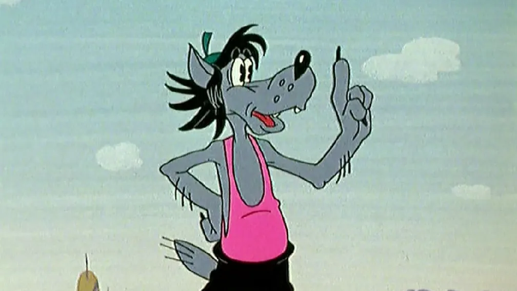 Кадр из мультфильма/Ну, погоди!