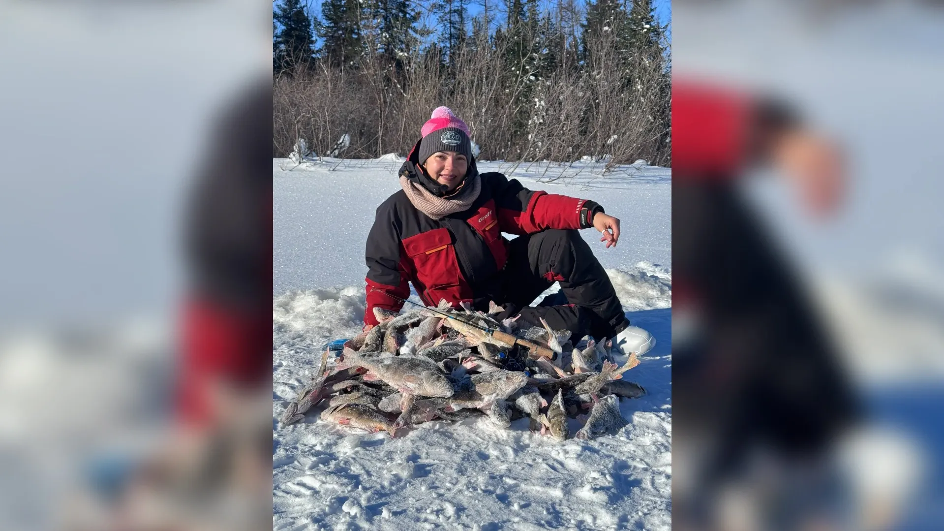 Ноябрянка знает тонкости отличного улова. Фото из архива Анастасии Ивановой