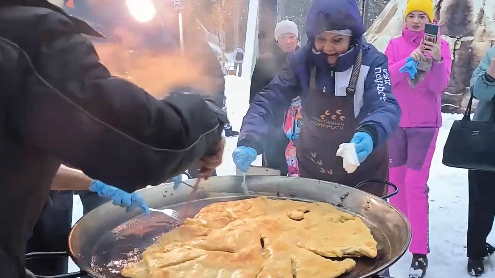 Фото: скриншот видео со страницы t.me/mig_noyabrsk