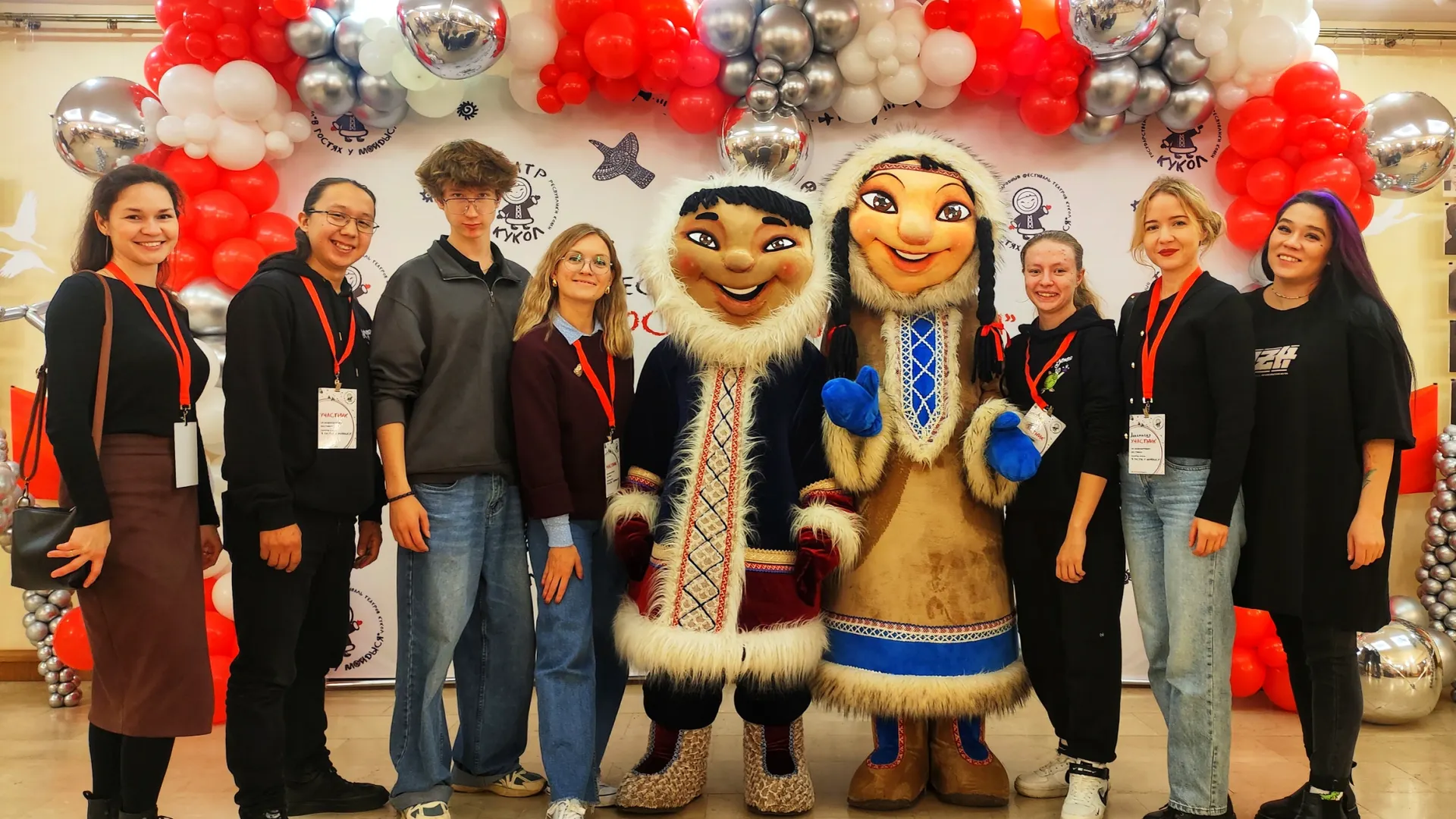 На фестивале театров кукол «В гостях у Мойдыся» / Фото: архив Екатерины Дерюшевой