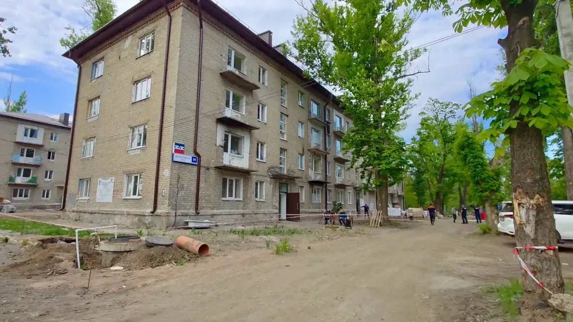 Восстановленный дом в Авдеевке. Фото: Анна Лысикова / «Ямал-Медиа»