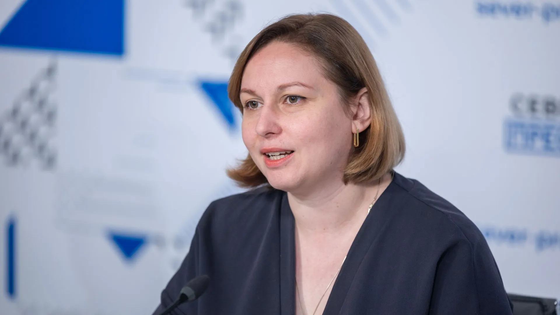 Ирина Прохорова подчеркнула, что во время выставки в МВК пройдет насыщенная образовательная программа. Фото: Александр Чирва / «Ямал-Медиа»