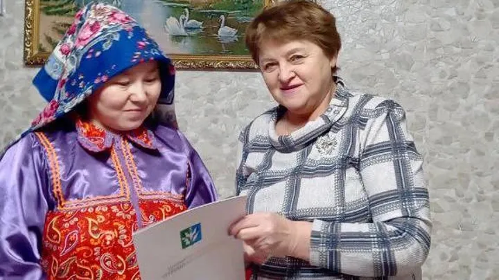Встреча с семьей погибшего бойца СВО. Фото: t.me/zashchitnikiotechestvaYANAO