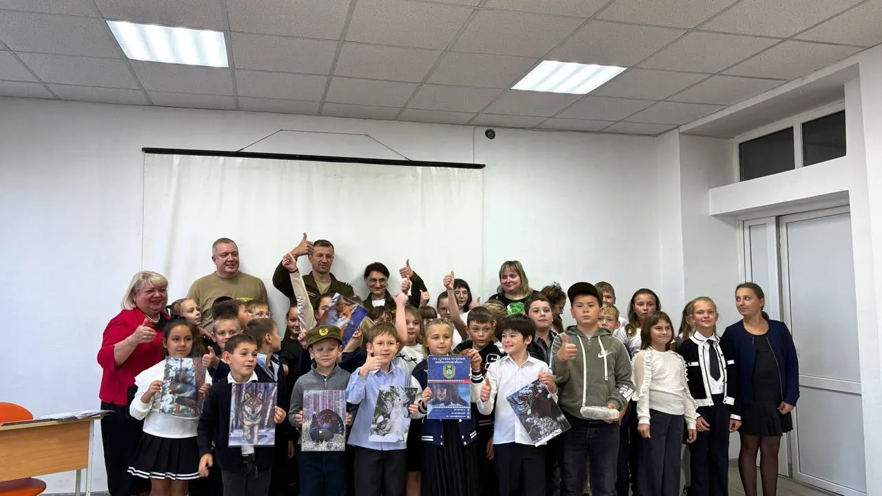 Урок от службы по охране биоресурсов ЯНАО. Фото: Анна Лысикова / «Ямал-Медиа»