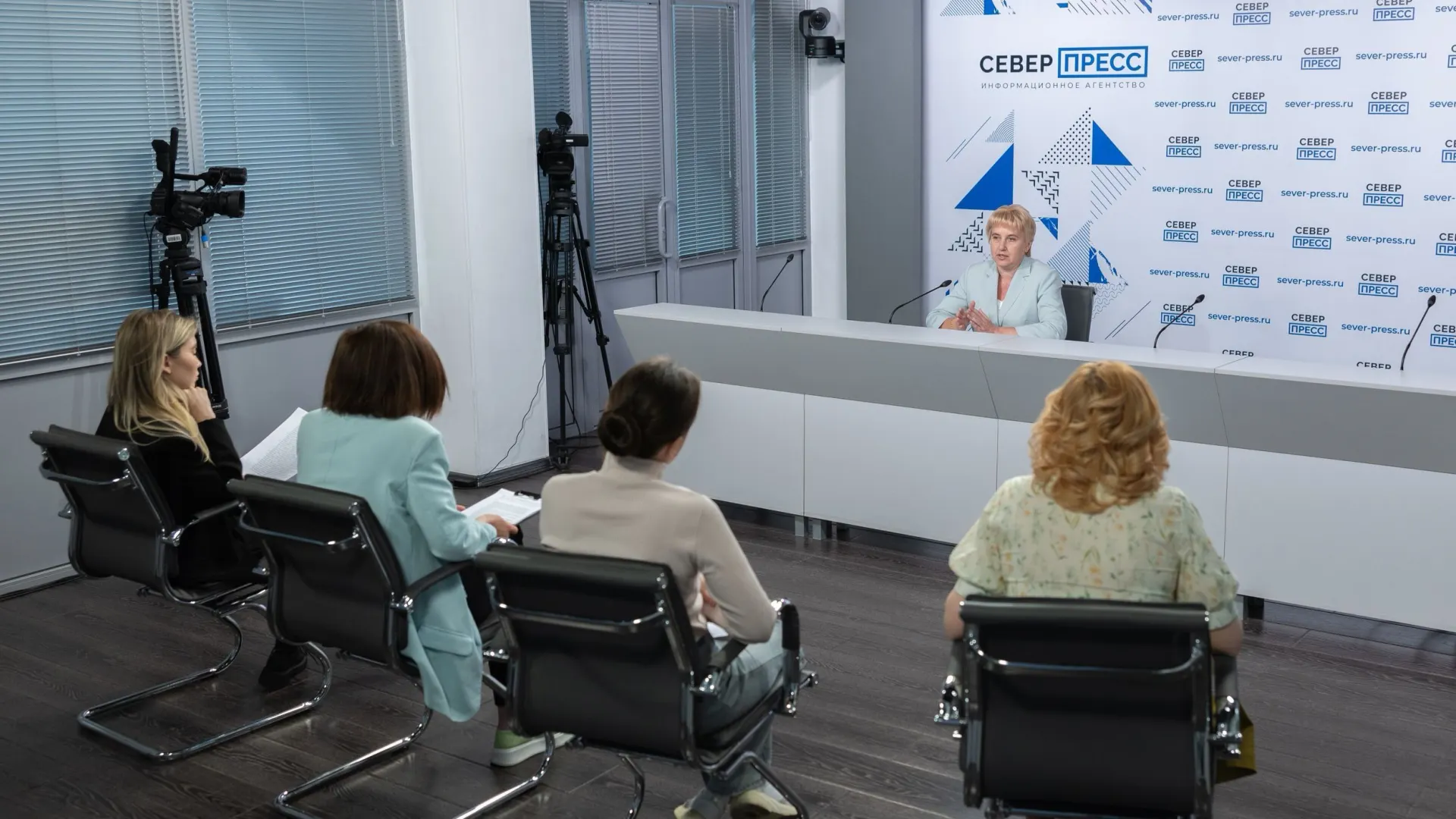 Первые итоги программы обсудили в пресс-центре «Север-Пресса». Фото: Александр Чирва / «Ямал-Медиа»