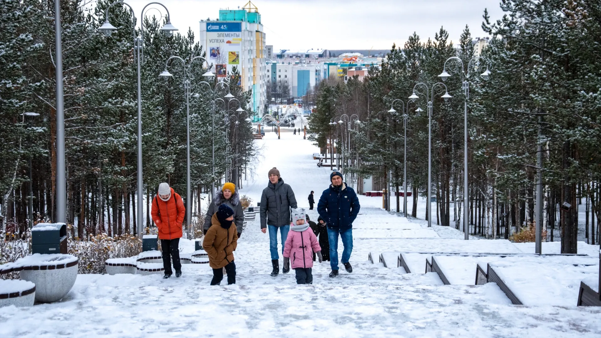 В конце 2023 года Ноябрьск выбрали одним из опорных городов развития Арктики. Решение принял президент РФ. Фото: Юрий Здебский / «Ямал-Медиа»