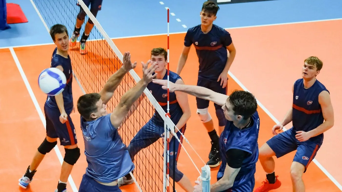 Домашняя разминка «Факела» перед стартом сезона. Фото: t.me/fakelvolley