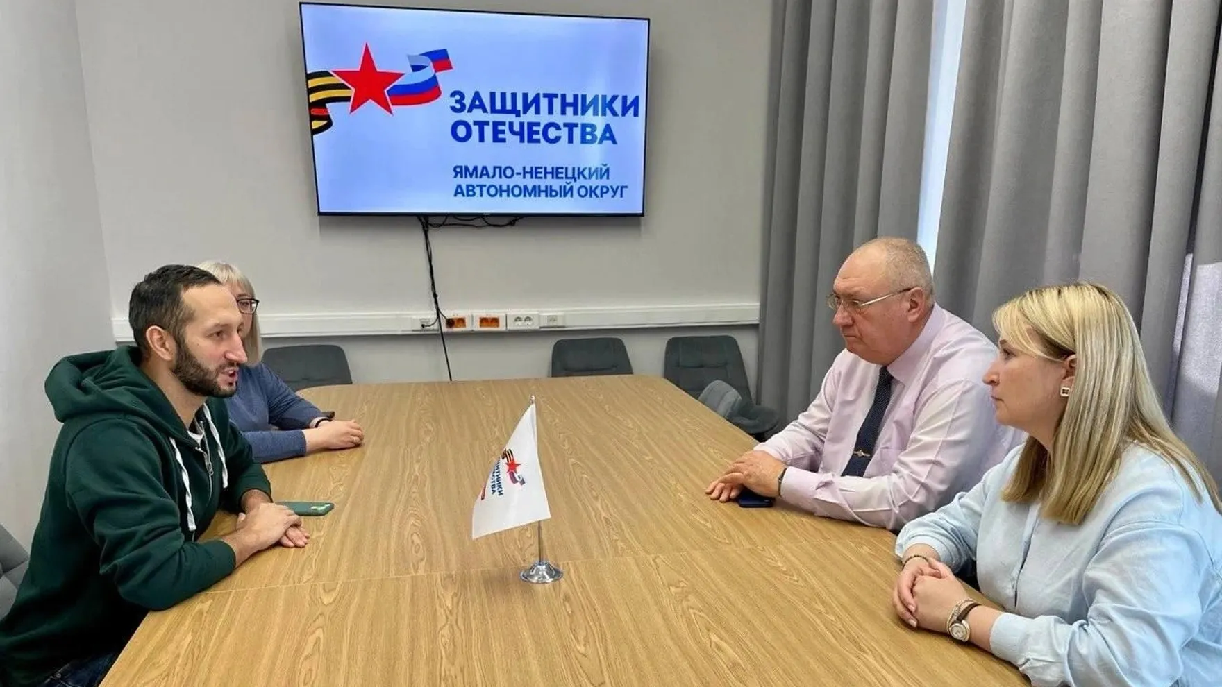 Военнослужащих поддерживают власти и общественность ЯНАО. Фото: t.me/nur_adm