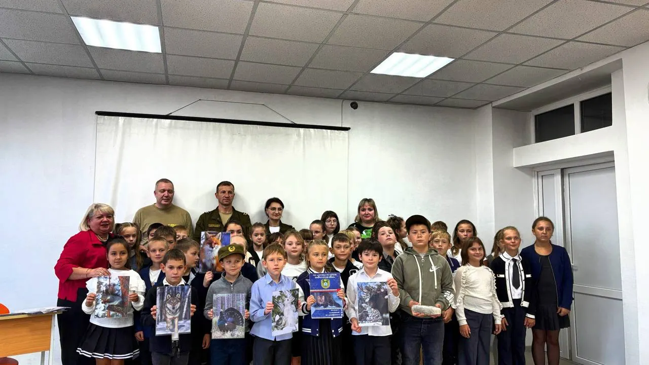 Урок от службы по охране биоресурсов ЯНАО. Фото: Анна Лысикова / «Ямал-Медиа»