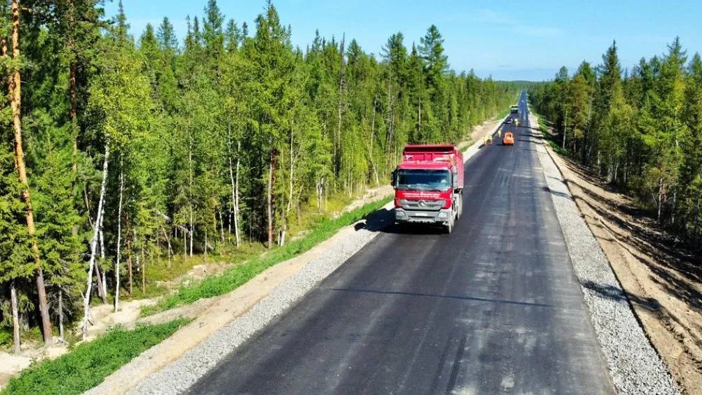 Второй этап капремонта автодороги завершен. Впереди - третий заключительный этап. Фото: t.me/stroyka_ugra