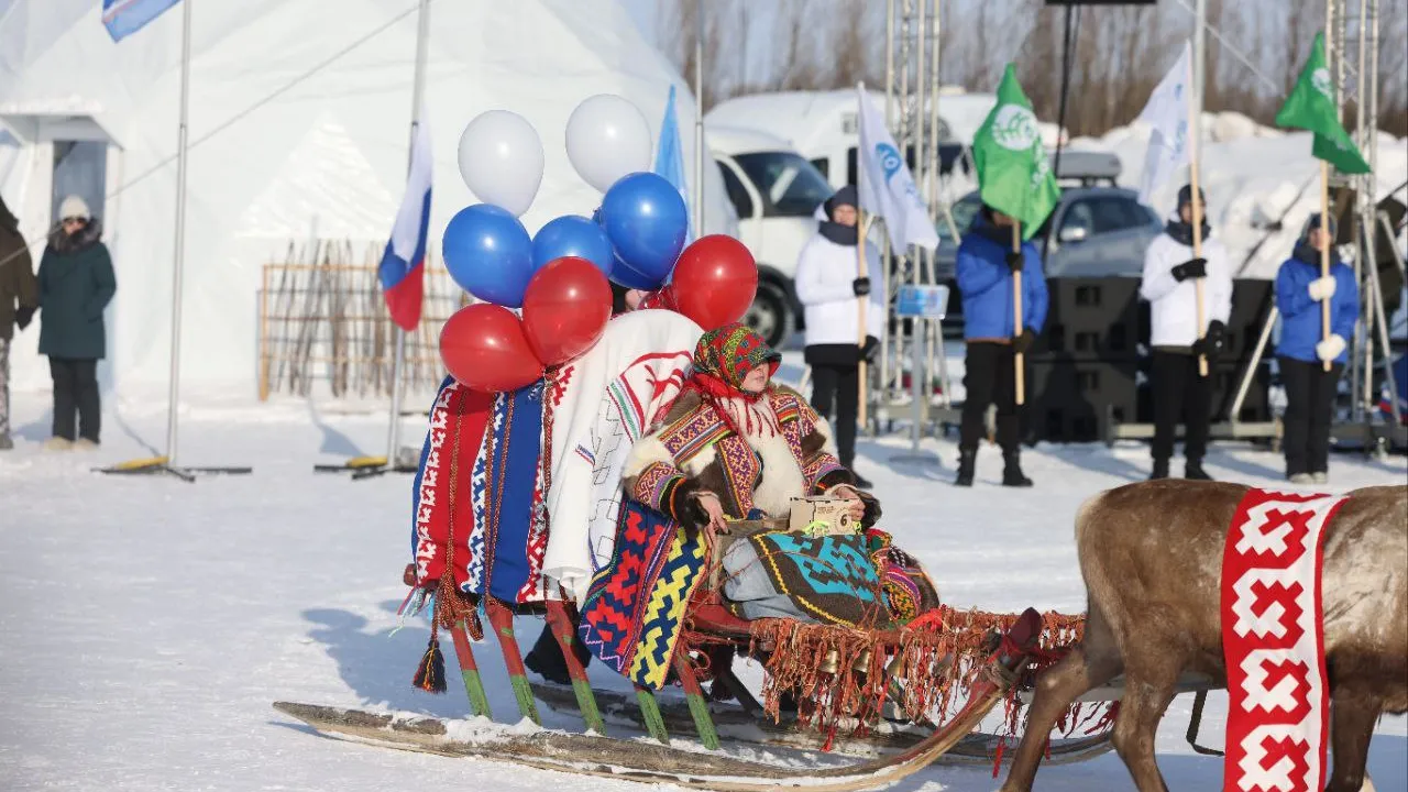 День оленевода в Шурышкарском районе. Фото: Андрей Ткачев / «Ямал-Медиа»