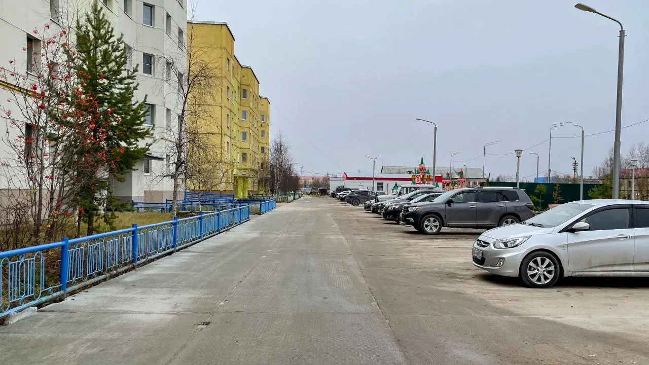 Экопарковка в Пангодах