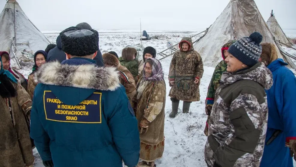 Фото: предоставлено департаментом гражданской защиты 
и пожарной безопасности ЯНАО